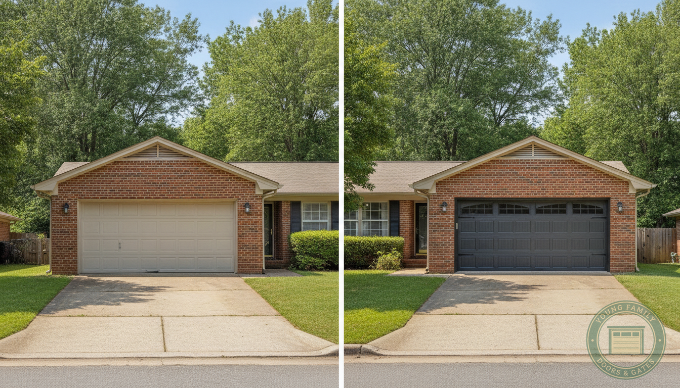 How to Choose the Right New Garage Door for Your Charlotte, NC Home: Style, Material, and Insulation Guide